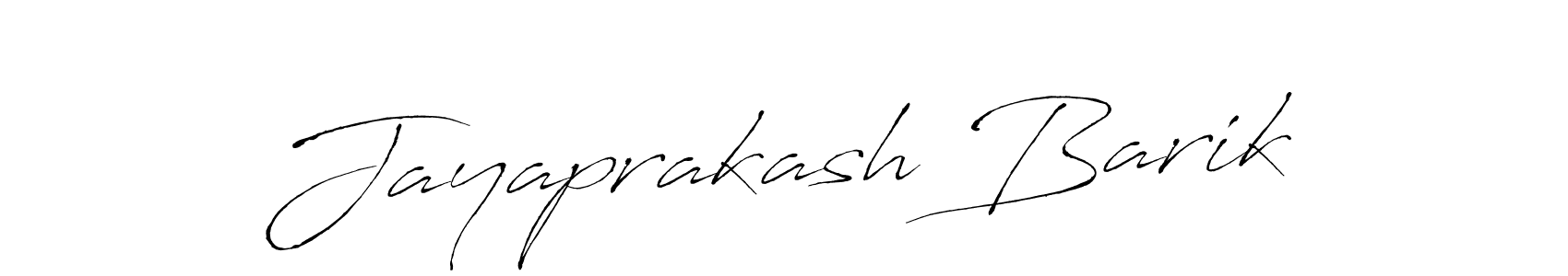 Also we have Jayaprakash Barik name is the best signature style. Create professional handwritten signature collection using Antro_Vectra autograph style. Jayaprakash Barik signature style 6 images and pictures png