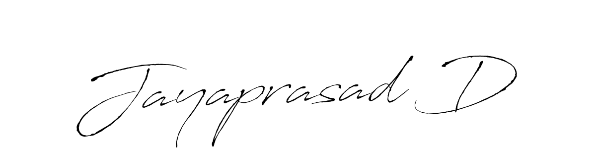 Similarly Antro_Vectra is the best handwritten signature design. Signature creator online .You can use it as an online autograph creator for name Jayaprasad D. Jayaprasad D signature style 6 images and pictures png