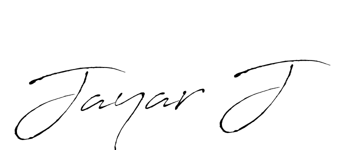Jayar J stylish signature style. Best Handwritten Sign (Antro_Vectra) for my name. Handwritten Signature Collection Ideas for my name Jayar J. Jayar J signature style 6 images and pictures png