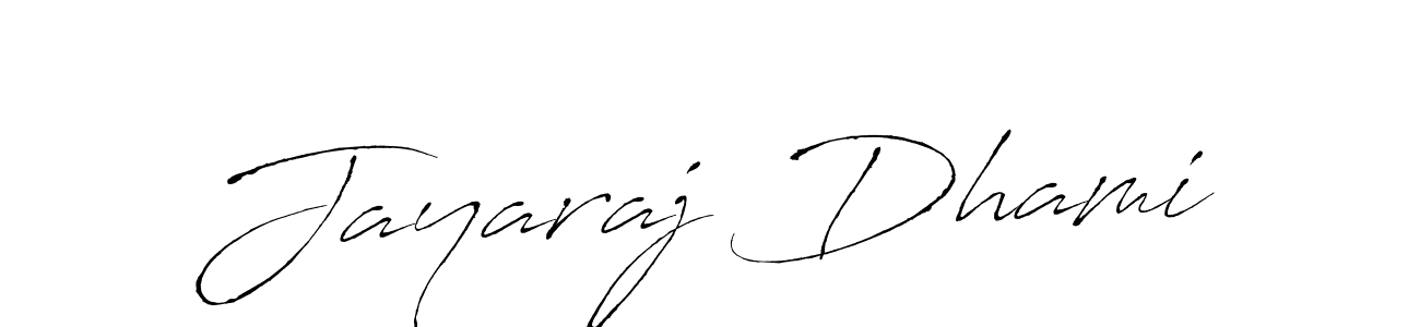 How to make Jayaraj Dhami signature? Antro_Vectra is a professional autograph style. Create handwritten signature for Jayaraj Dhami name. Jayaraj Dhami signature style 6 images and pictures png