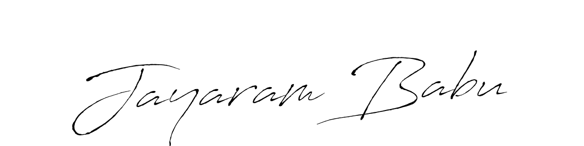 Make a beautiful signature design for name Jayaram Babu. With this signature (Antro_Vectra) style, you can create a handwritten signature for free. Jayaram Babu signature style 6 images and pictures png
