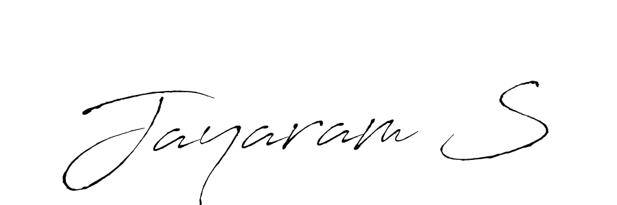 How to make Jayaram S signature? Antro_Vectra is a professional autograph style. Create handwritten signature for Jayaram S name. Jayaram S signature style 6 images and pictures png