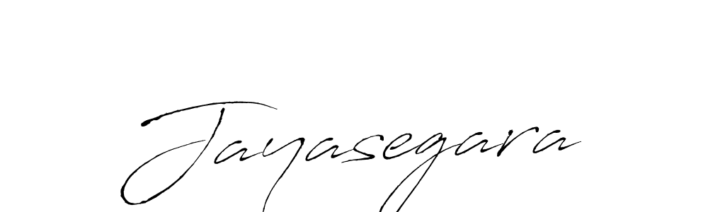 Make a beautiful signature design for name Jayasegara. With this signature (Antro_Vectra) style, you can create a handwritten signature for free. Jayasegara signature style 6 images and pictures png