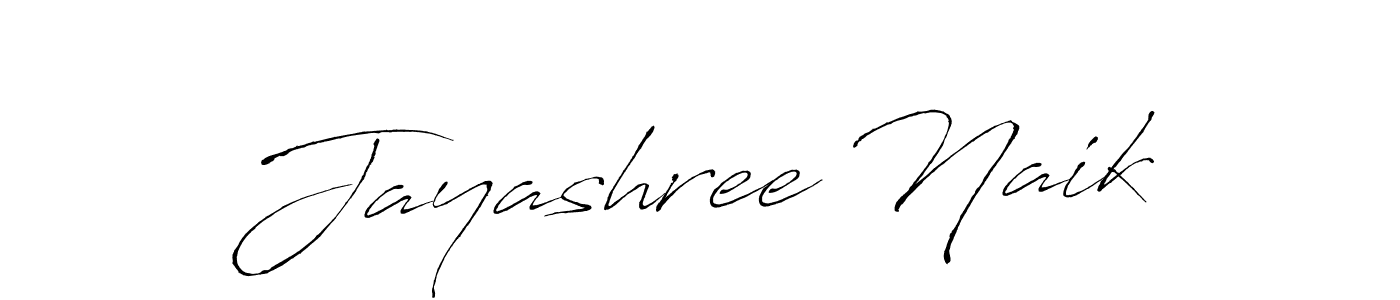 Design your own signature with our free online signature maker. With this signature software, you can create a handwritten (Antro_Vectra) signature for name Jayashree Naik. Jayashree Naik signature style 6 images and pictures png