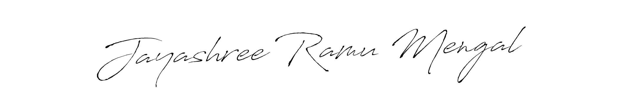 This is the best signature style for the Jayashree Ramu Mengal name. Also you like these signature font (Antro_Vectra). Mix name signature. Jayashree Ramu Mengal signature style 6 images and pictures png