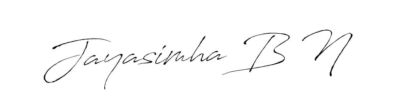 Also You can easily find your signature by using the search form. We will create Jayasimha B N name handwritten signature images for you free of cost using Antro_Vectra sign style. Jayasimha B N signature style 6 images and pictures png