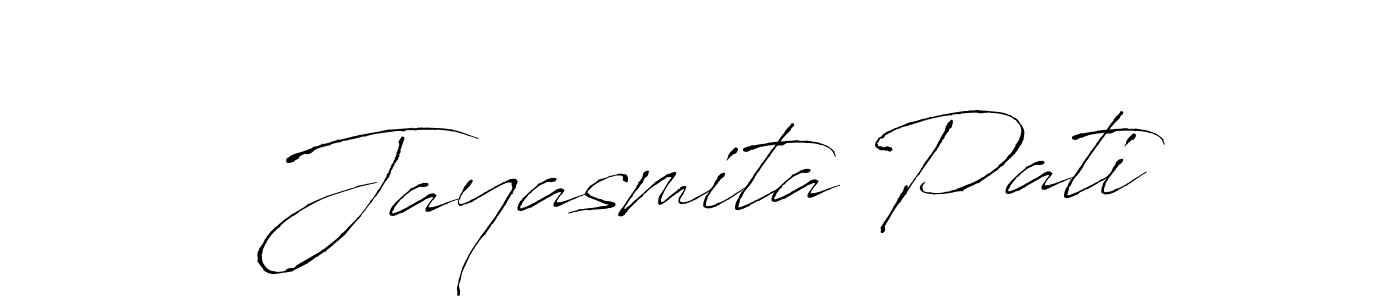 You should practise on your own different ways (Antro_Vectra) to write your name (Jayasmita Pati) in signature. don't let someone else do it for you. Jayasmita Pati signature style 6 images and pictures png