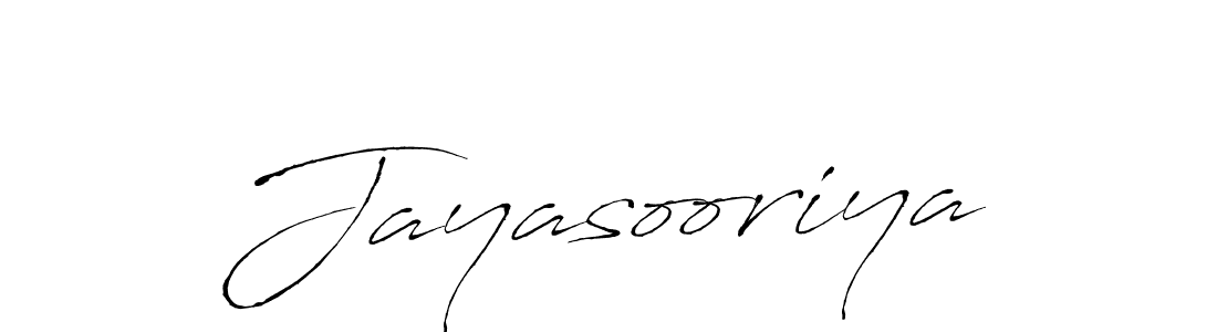 Design your own signature with our free online signature maker. With this signature software, you can create a handwritten (Antro_Vectra) signature for name Jayasooriya. Jayasooriya signature style 6 images and pictures png