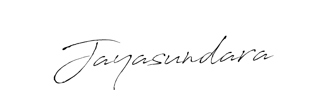 How to make Jayasundara signature? Antro_Vectra is a professional autograph style. Create handwritten signature for Jayasundara name. Jayasundara signature style 6 images and pictures png