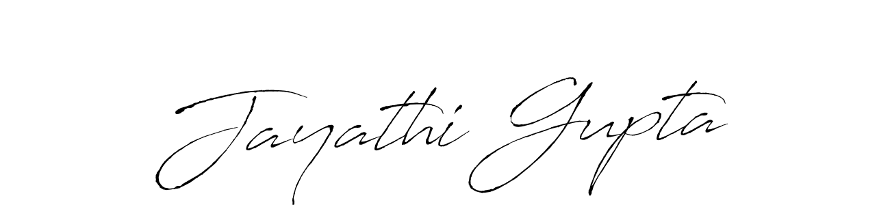 Jayathi Gupta stylish signature style. Best Handwritten Sign (Antro_Vectra) for my name. Handwritten Signature Collection Ideas for my name Jayathi Gupta. Jayathi Gupta signature style 6 images and pictures png