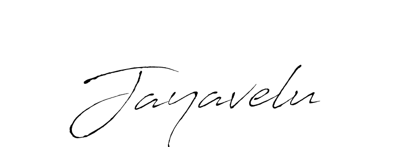 Create a beautiful signature design for name Jayavelu. With this signature (Antro_Vectra) fonts, you can make a handwritten signature for free. Jayavelu signature style 6 images and pictures png