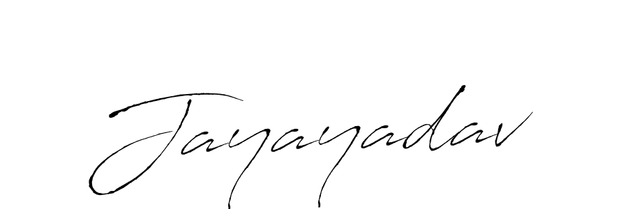 How to make Jayayadav signature? Antro_Vectra is a professional autograph style. Create handwritten signature for Jayayadav name. Jayayadav signature style 6 images and pictures png