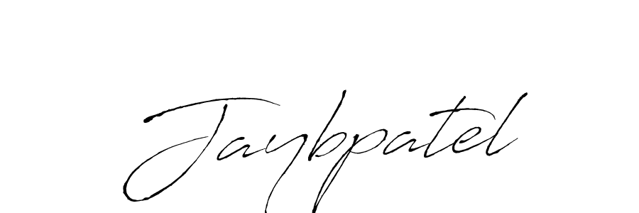How to make Jaybpatel name signature. Use Antro_Vectra style for creating short signs online. This is the latest handwritten sign. Jaybpatel signature style 6 images and pictures png