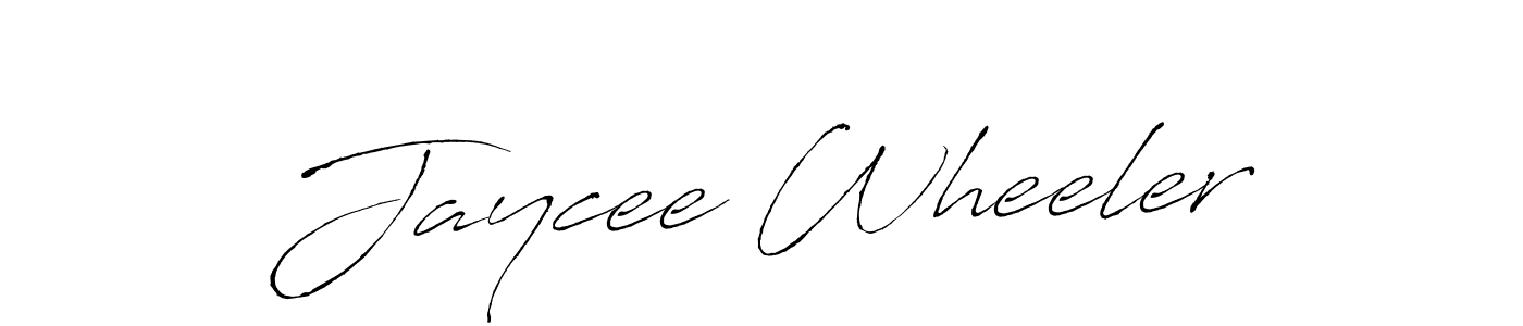 Also You can easily find your signature by using the search form. We will create Jaycee Wheeler name handwritten signature images for you free of cost using Antro_Vectra sign style. Jaycee Wheeler signature style 6 images and pictures png