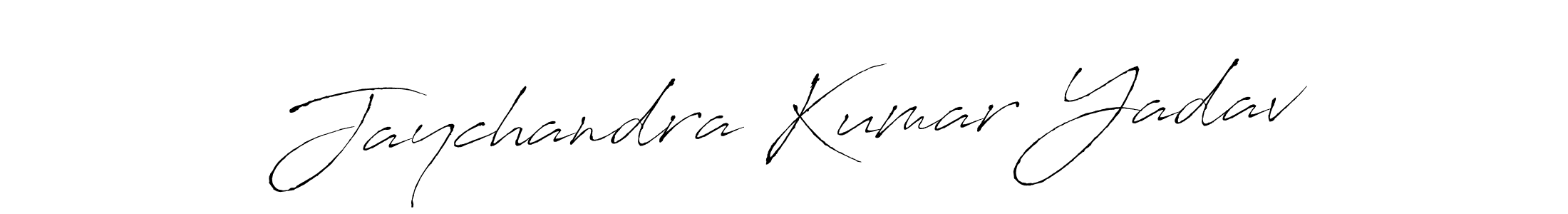 Jaychandra Kumar Yadav stylish signature style. Best Handwritten Sign (Antro_Vectra) for my name. Handwritten Signature Collection Ideas for my name Jaychandra Kumar Yadav. Jaychandra Kumar Yadav signature style 6 images and pictures png