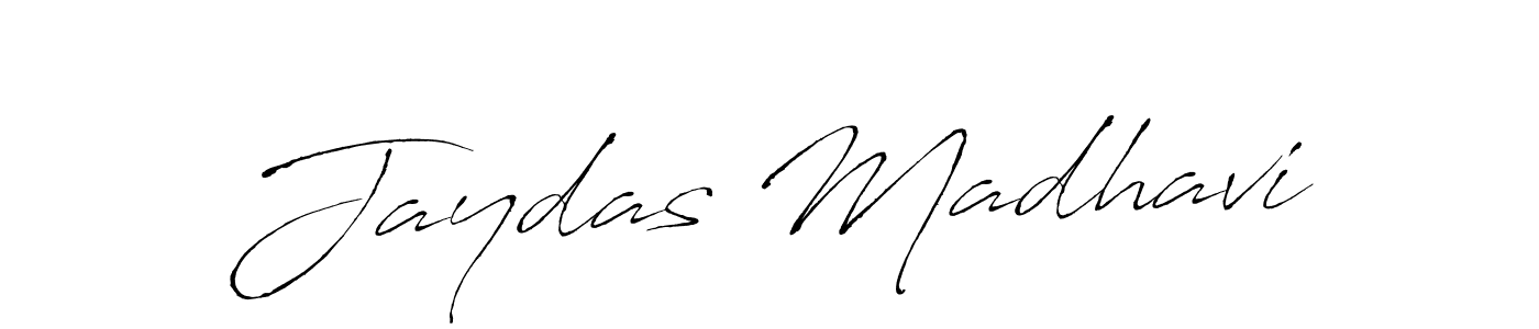 It looks lik you need a new signature style for name Jaydas Madhavi. Design unique handwritten (Antro_Vectra) signature with our free signature maker in just a few clicks. Jaydas Madhavi signature style 6 images and pictures png