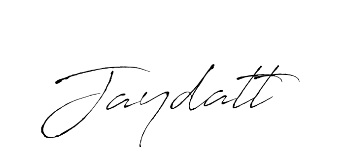 It looks lik you need a new signature style for name Jaydatt. Design unique handwritten (Antro_Vectra) signature with our free signature maker in just a few clicks. Jaydatt signature style 6 images and pictures png