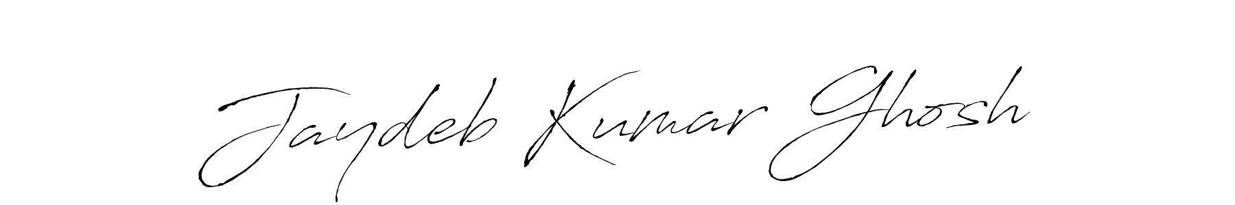 Create a beautiful signature design for name Jaydeb Kumar Ghosh. With this signature (Antro_Vectra) fonts, you can make a handwritten signature for free. Jaydeb Kumar Ghosh signature style 6 images and pictures png