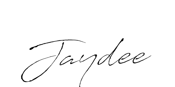 Use a signature maker to create a handwritten signature online. With this signature software, you can design (Antro_Vectra) your own signature for name Jaydee. Jaydee signature style 6 images and pictures png