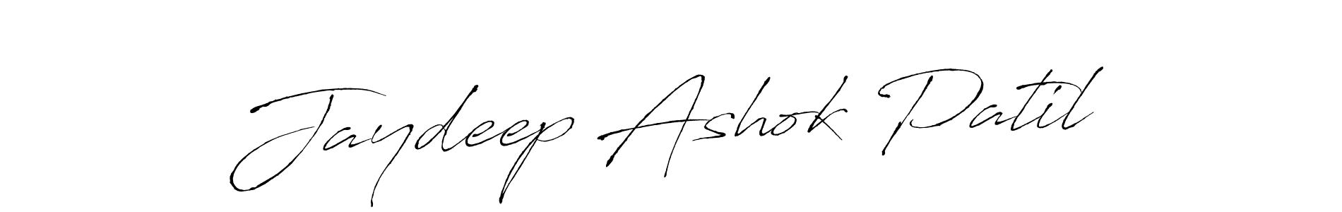 Create a beautiful signature design for name Jaydeep Ashok Patil. With this signature (Antro_Vectra) fonts, you can make a handwritten signature for free. Jaydeep Ashok Patil signature style 6 images and pictures png
