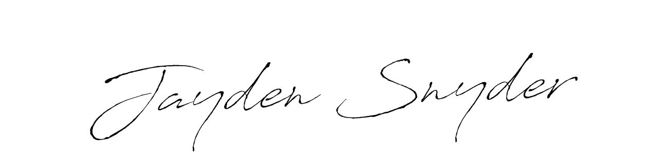 Make a beautiful signature design for name Jayden Snyder. Use this online signature maker to create a handwritten signature for free. Jayden Snyder signature style 6 images and pictures png