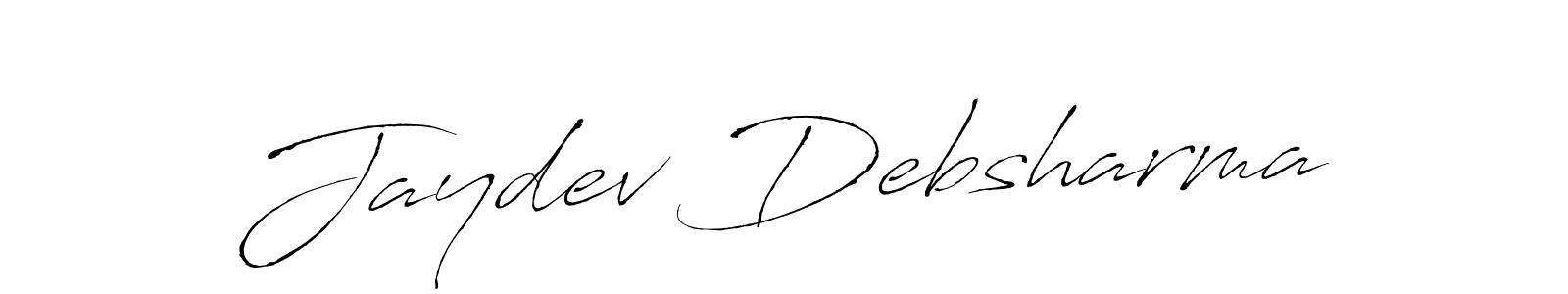 Similarly Antro_Vectra is the best handwritten signature design. Signature creator online .You can use it as an online autograph creator for name Jaydev Debsharma. Jaydev Debsharma signature style 6 images and pictures png