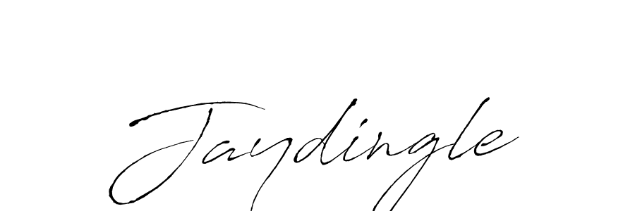 Use a signature maker to create a handwritten signature online. With this signature software, you can design (Antro_Vectra) your own signature for name Jaydingle. Jaydingle signature style 6 images and pictures png