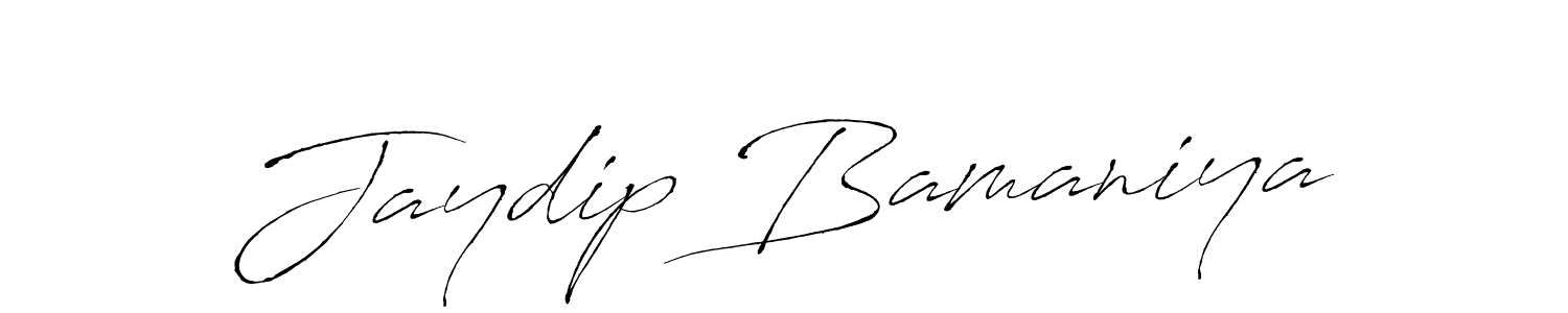 This is the best signature style for the Jaydip Bamaniya name. Also you like these signature font (Antro_Vectra). Mix name signature. Jaydip Bamaniya signature style 6 images and pictures png