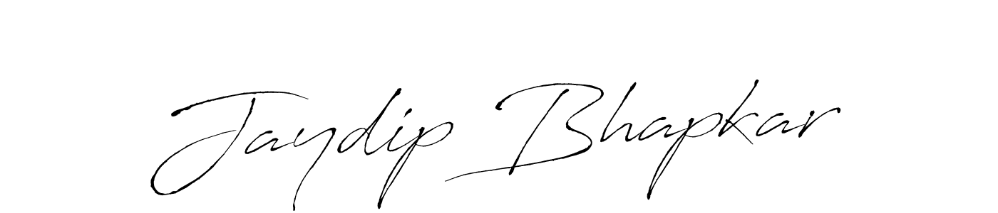 Make a short Jaydip Bhapkar signature style. Manage your documents anywhere anytime using Antro_Vectra. Create and add eSignatures, submit forms, share and send files easily. Jaydip Bhapkar signature style 6 images and pictures png