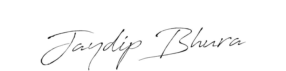 Make a beautiful signature design for name Jaydip Bhura. With this signature (Antro_Vectra) style, you can create a handwritten signature for free. Jaydip Bhura signature style 6 images and pictures png