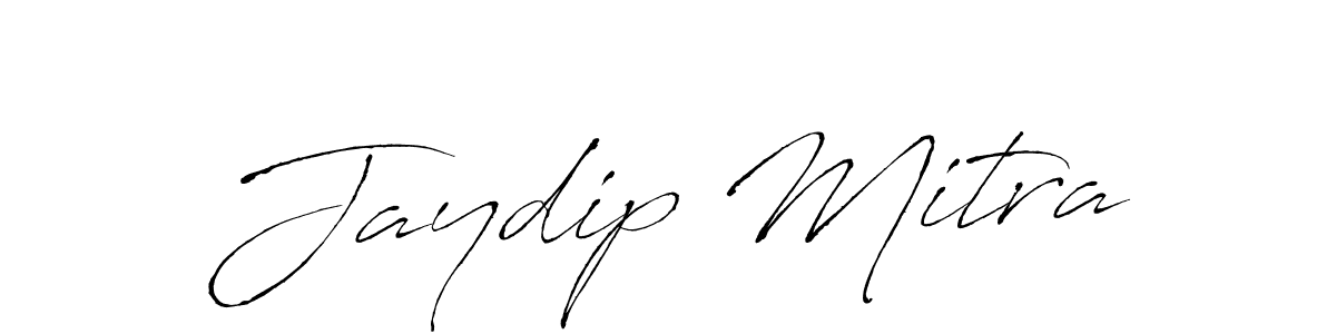 How to make Jaydip Mitra signature? Antro_Vectra is a professional autograph style. Create handwritten signature for Jaydip Mitra name. Jaydip Mitra signature style 6 images and pictures png