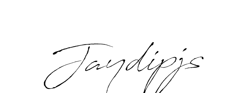 Design your own signature with our free online signature maker. With this signature software, you can create a handwritten (Antro_Vectra) signature for name Jaydipjs. Jaydipjs signature style 6 images and pictures png