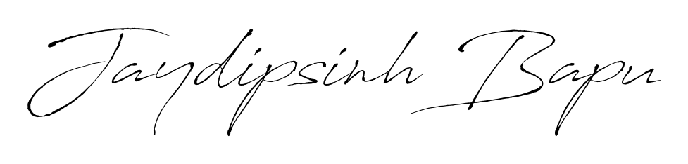 Elevate your brand with a stunning Jaydipsinh Bapu eSignature. The Antro_Vectra style provides a balanced, flowing aesthetic for everyday signing. Jaydipsinh Bapu signature style 6 images and pictures png