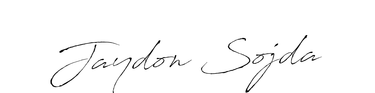 How to make Jaydon Sojda signature? Antro_Vectra is a professional autograph style. Create handwritten signature for Jaydon Sojda name. Jaydon Sojda signature style 6 images and pictures png