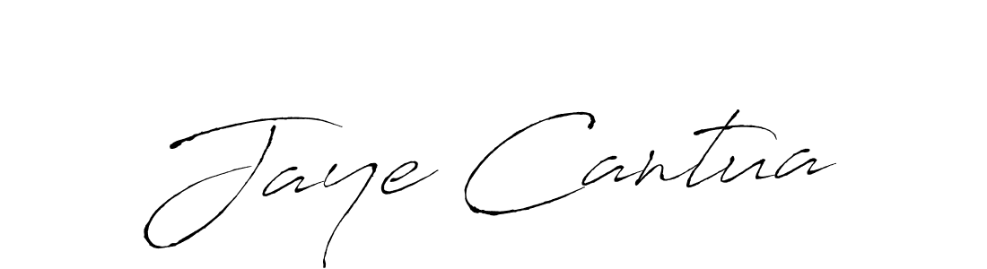 Also we have Jaye Cantua name is the best signature style. Create professional handwritten signature collection using Antro_Vectra autograph style. Jaye Cantua signature style 6 images and pictures png