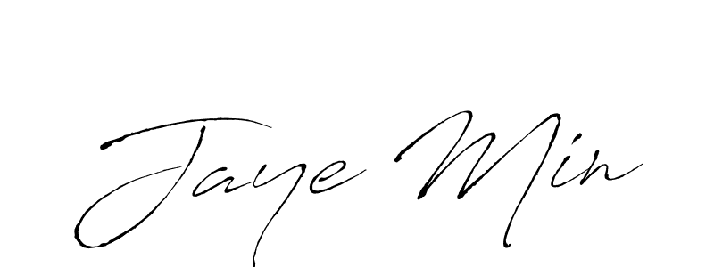 It looks lik you need a new signature style for name Jaye Min. Design unique handwritten (Antro_Vectra) signature with our free signature maker in just a few clicks. Jaye Min signature style 6 images and pictures png