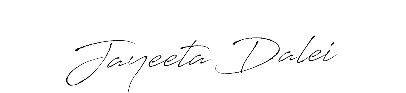 How to make Jayeeta Dalei signature? Antro_Vectra is a professional autograph style. Create handwritten signature for Jayeeta Dalei name. Jayeeta Dalei signature style 6 images and pictures png