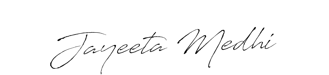 Also we have Jayeeta Medhi name is the best signature style. Create professional handwritten signature collection using Antro_Vectra autograph style. Jayeeta Medhi signature style 6 images and pictures png