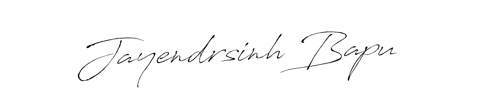 Design your own signature with our free online signature maker. With this signature software, you can create a handwritten (Antro_Vectra) signature for name Jayendrsinh Bapu. Jayendrsinh Bapu signature style 6 images and pictures png