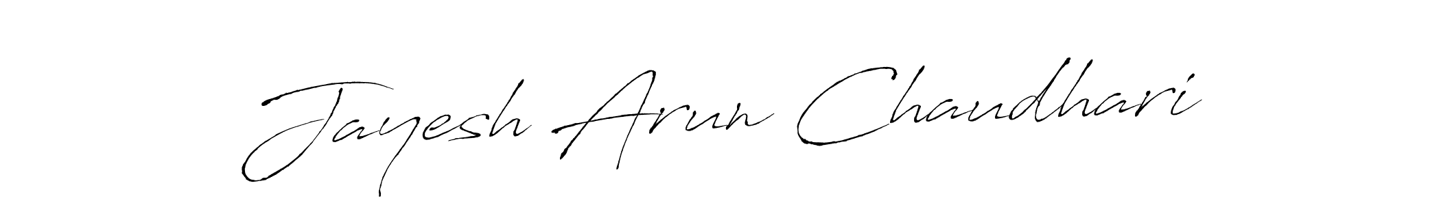 This is the best signature style for the Jayesh Arun Chaudhari name. Also you like these signature font (Antro_Vectra). Mix name signature. Jayesh Arun Chaudhari signature style 6 images and pictures png