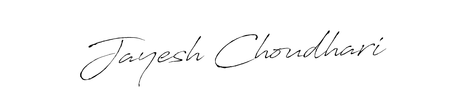 Jayesh Choudhari stylish signature style. Best Handwritten Sign (Antro_Vectra) for my name. Handwritten Signature Collection Ideas for my name Jayesh Choudhari. Jayesh Choudhari signature style 6 images and pictures png