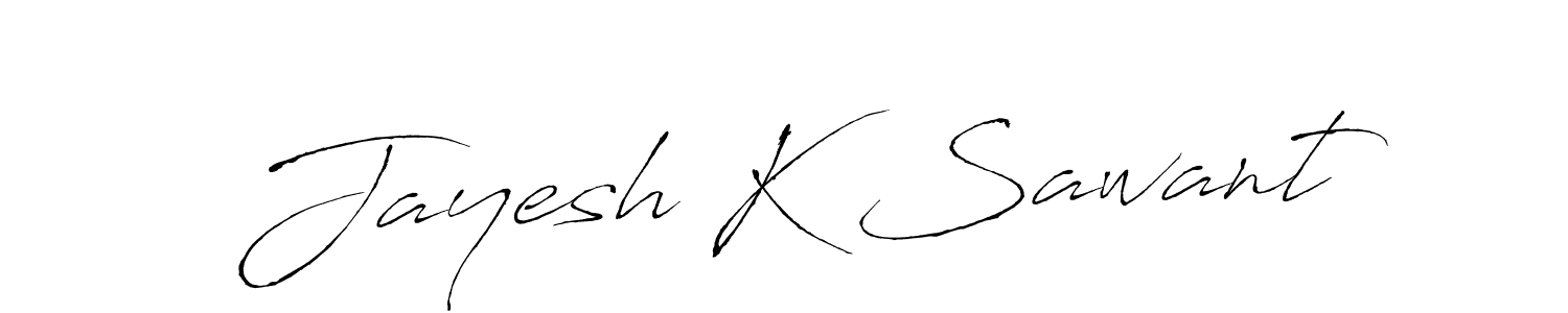 This is the best signature style for the Jayesh K Sawant name. Also you like these signature font (Antro_Vectra). Mix name signature. Jayesh K Sawant signature style 6 images and pictures png