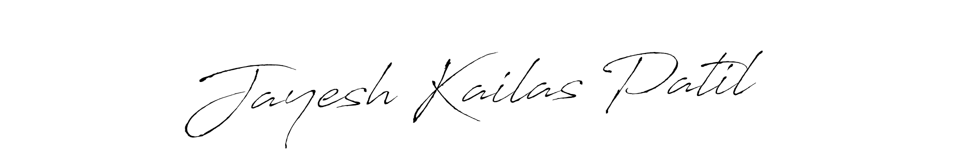 Create a beautiful signature design for name Jayesh Kailas Patil. With this signature (Antro_Vectra) fonts, you can make a handwritten signature for free. Jayesh Kailas Patil signature style 6 images and pictures png