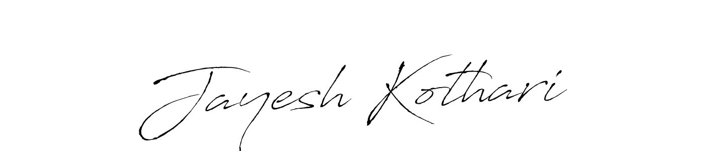 How to make Jayesh Kothari signature? Antro_Vectra is a professional autograph style. Create handwritten signature for Jayesh Kothari name. Jayesh Kothari signature style 6 images and pictures png