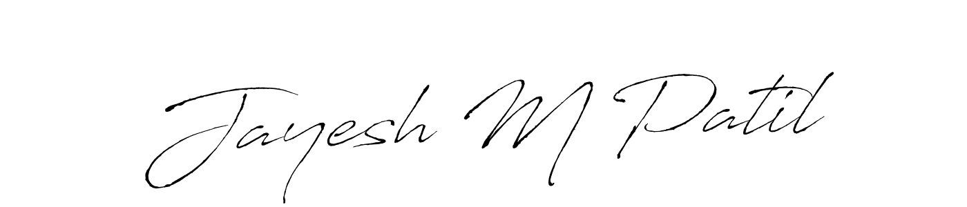 The best way (Antro_Vectra) to make a short signature is to pick only two or three words in your name. The name Jayesh M Patil include a total of six letters. For converting this name. Jayesh M Patil signature style 6 images and pictures png