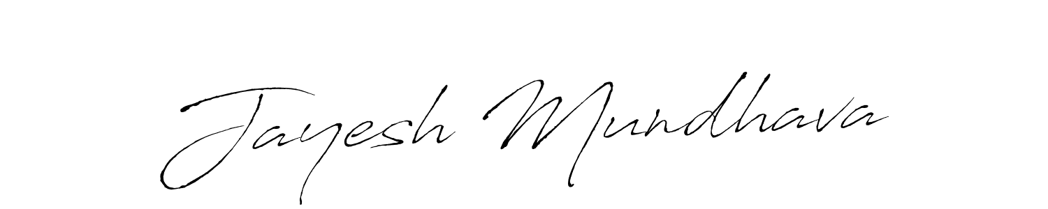 Use a signature maker to create a handwritten signature online. With this signature software, you can design (Antro_Vectra) your own signature for name Jayesh Mundhava. Jayesh Mundhava signature style 6 images and pictures png