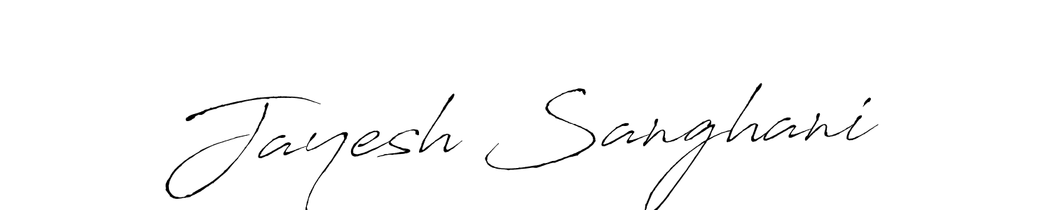 This is the best signature style for the Jayesh Sanghani name. Also you like these signature font (Antro_Vectra). Mix name signature. Jayesh Sanghani signature style 6 images and pictures png