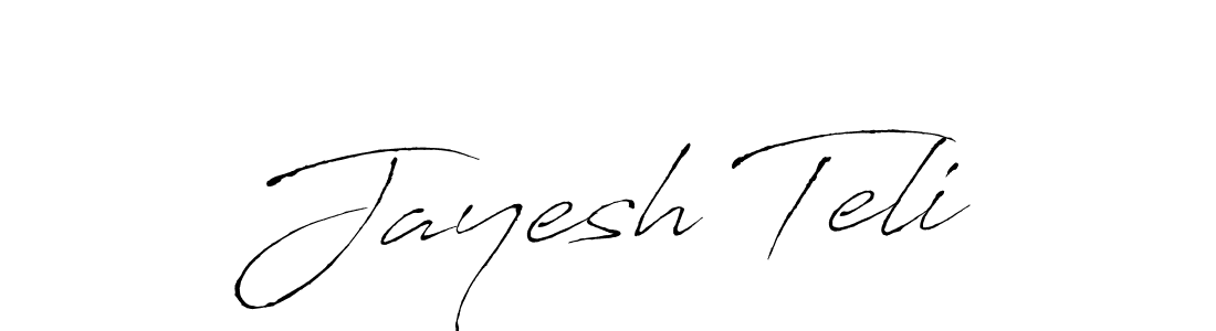 It looks lik you need a new signature style for name Jayesh Teli. Design unique handwritten (Antro_Vectra) signature with our free signature maker in just a few clicks. Jayesh Teli signature style 6 images and pictures png