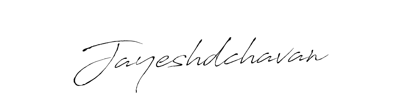 How to make Jayeshdchavan name signature. Use Antro_Vectra style for creating short signs online. This is the latest handwritten sign. Jayeshdchavan signature style 6 images and pictures png