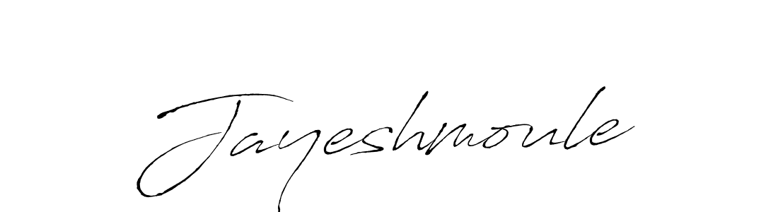 How to make Jayeshmoule signature? Antro_Vectra is a professional autograph style. Create handwritten signature for Jayeshmoule name. Jayeshmoule signature style 6 images and pictures png
